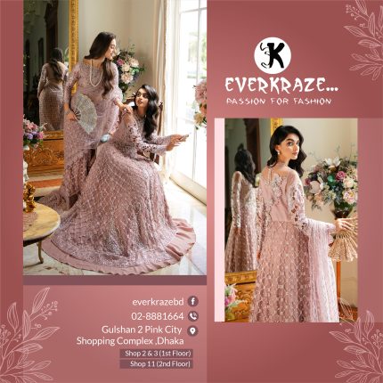 Pakistani Wedding Dress Collection in Bangladesh by Everkraze (5)