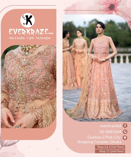 Pakistani Wedding Dress Collection in Bangladesh by Everkraze (4)