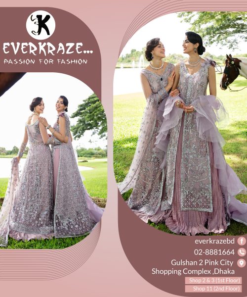 Pakistani Wedding Dress Collection in Bangladesh by Everkraze (6)